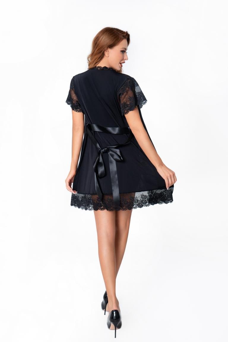 Triss Peignoir Black - b-to-c-www.linalind.com